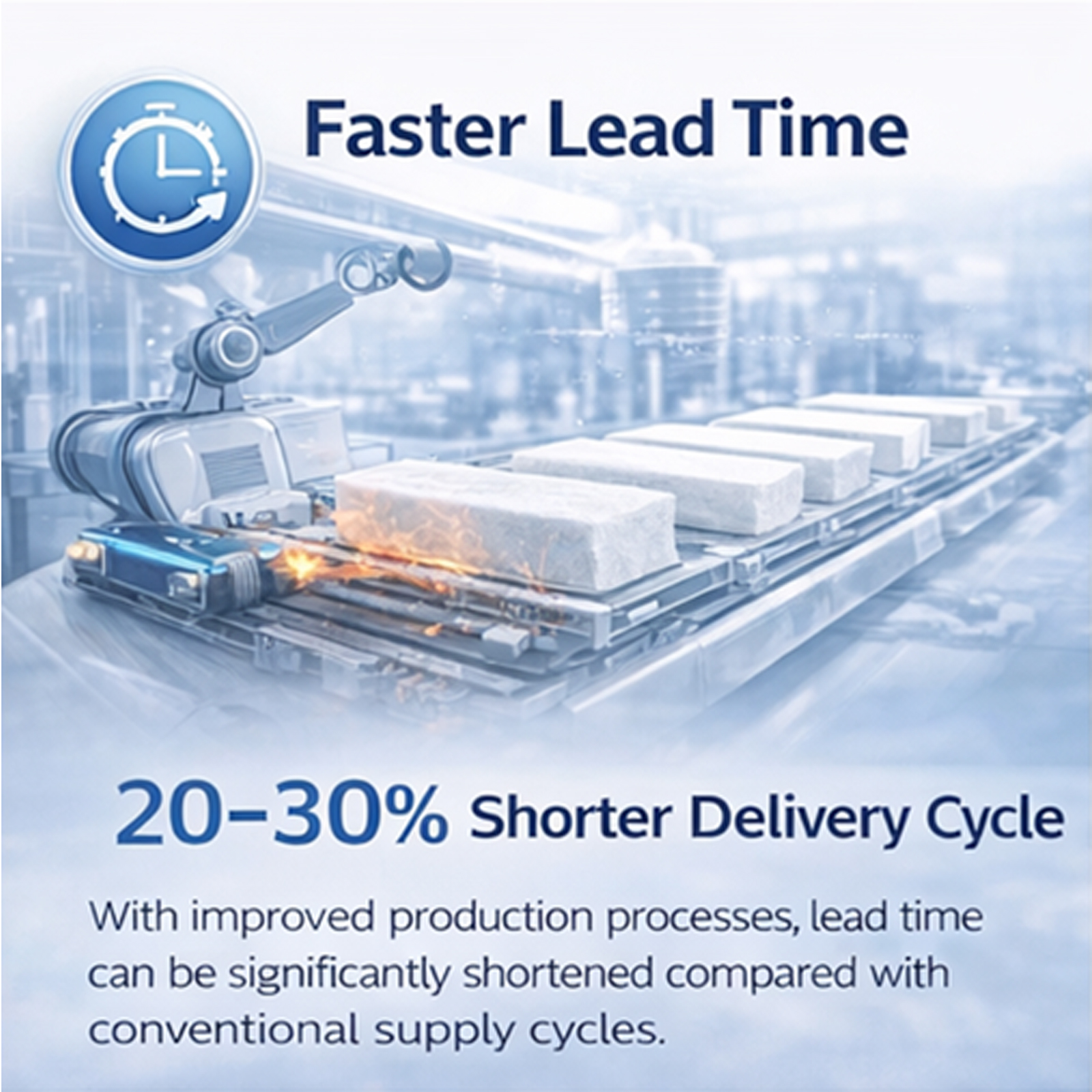 Faster Lead Time
