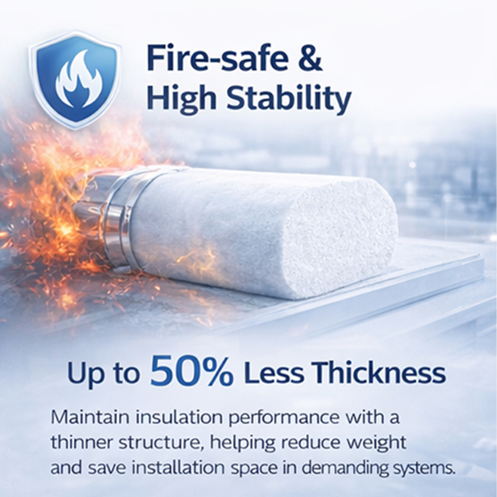 Fire-safe and High Stability