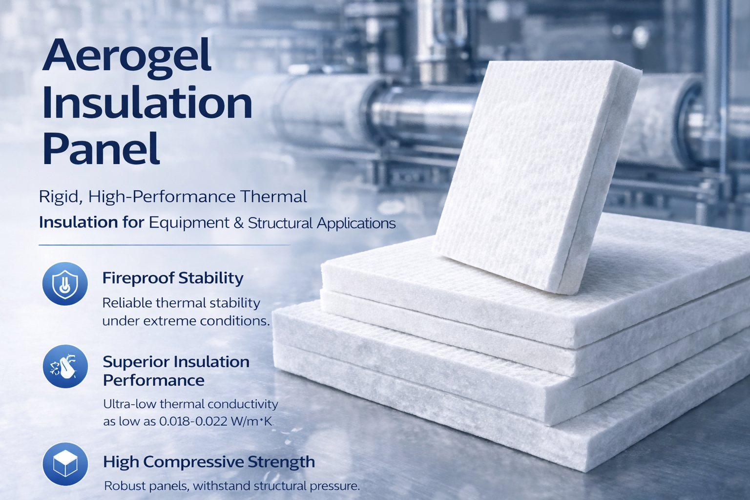 Silica Aerogel Insulation Panel
